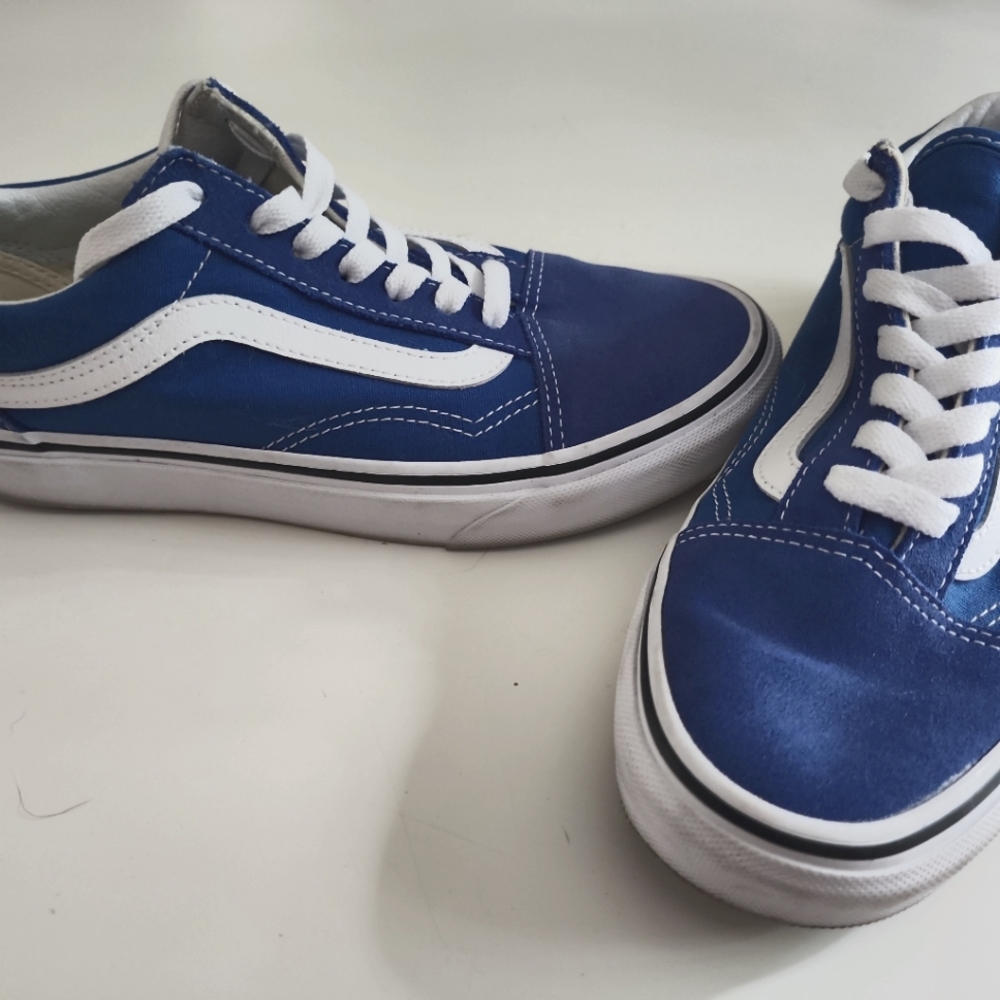 Vans Old Skool Imperial Blue True White Size US 5 Men / Women 6.5 VN0A5AO962E - Picture 5 of 5